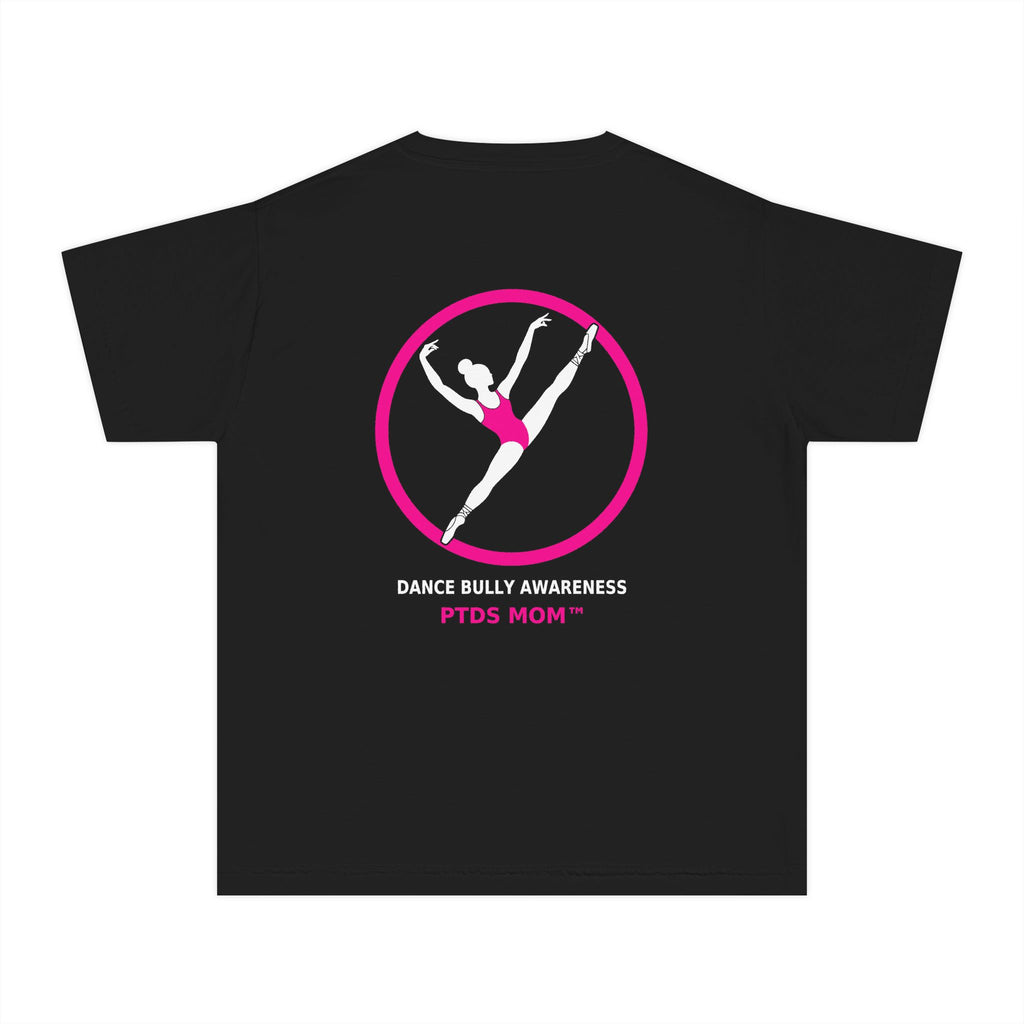 PTDS Mom™ Youth Dance Bully Awareness Tee — No Room for Bullying