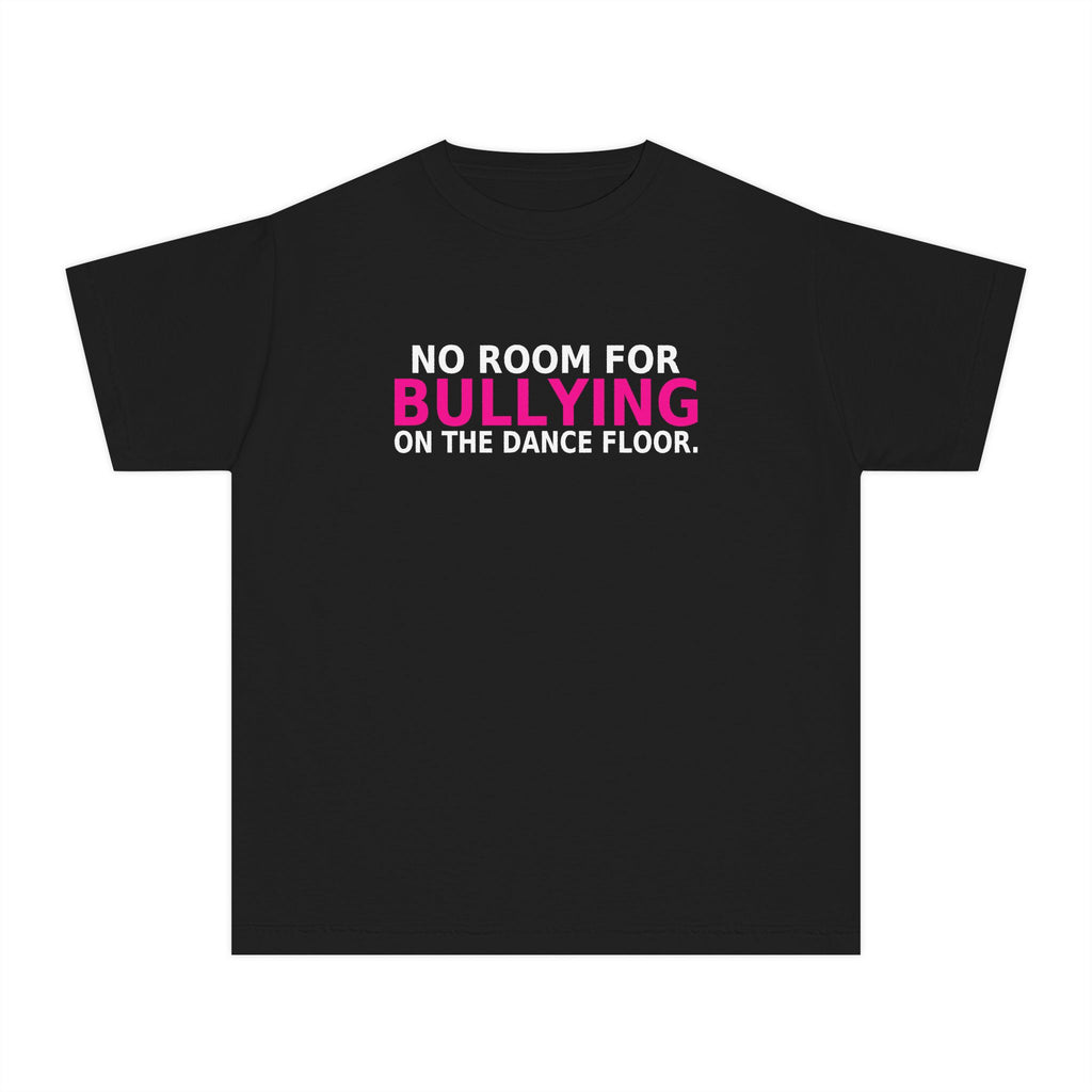 PTDS Mom™ Youth Dance Bully Awareness Tee — No Room for Bullying