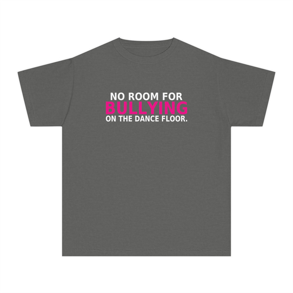 PTDS Mom™ Youth Dance Bully Awareness Tee — No Room for Bullying
