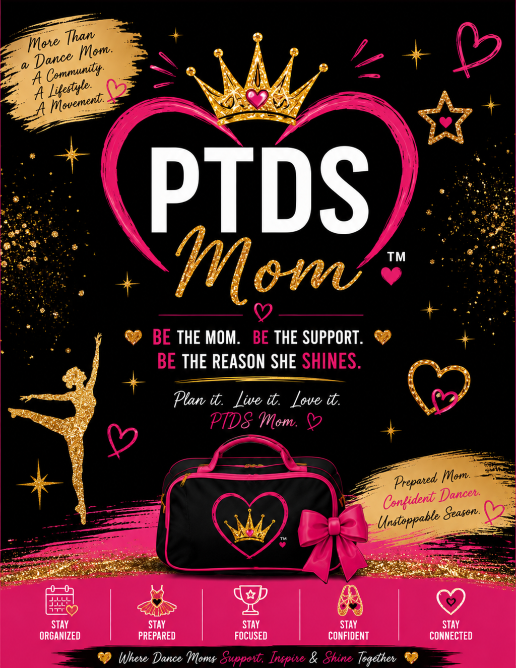 PTDS Mom™ Competition Season Planner 2026–2027 | Digital Download